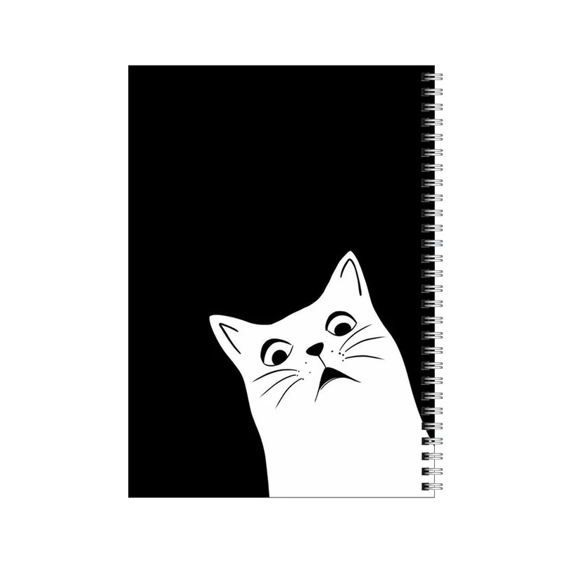 دفتر مشق 80 برگ بامبیلیپ طرح گربه متعجب کد 2598891