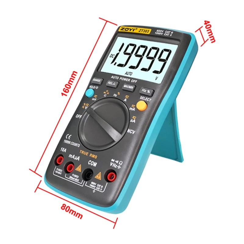 مولتی متر دیجیتال زویی مدل ZT-303
