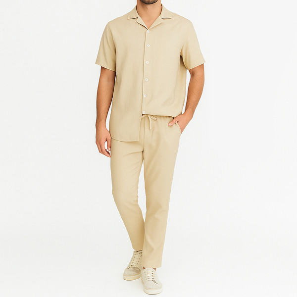 ست پیراهن و شلوار مردانه کانتکس مدل 26