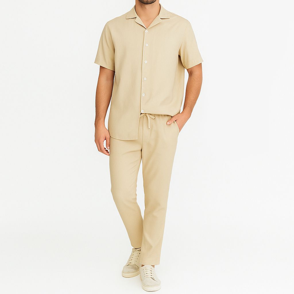 ست پیراهن و شلوار مردانه کانتکس مدل 26 - - 1