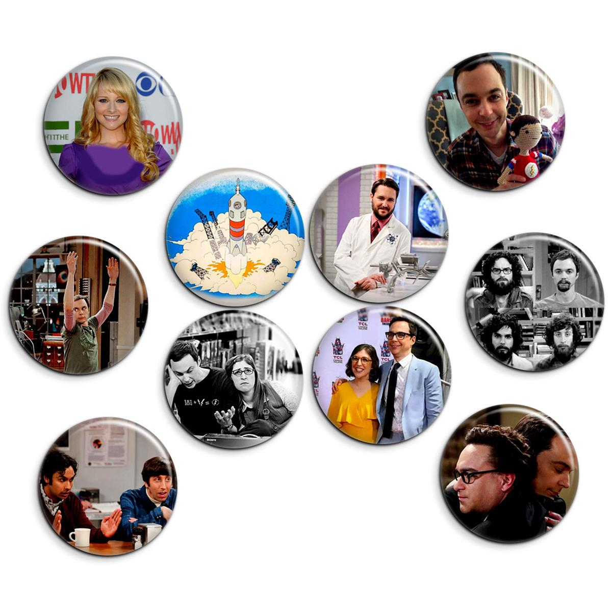 پیکسل پرمانه طرح big bang theory کد pmg.5280 مجموعه 10 عددی