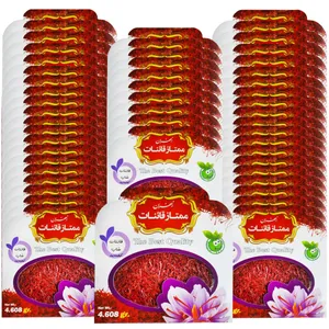 زعفران سرگل قائنات شاپ - 1 مثقال بسته 50 عددی