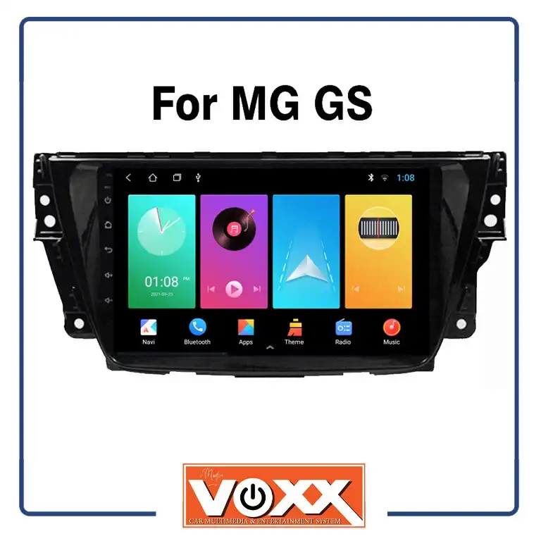 پخش کننده تصویری خودرو ووکس مدل C200PRO مناسب برای ام جی جی اس