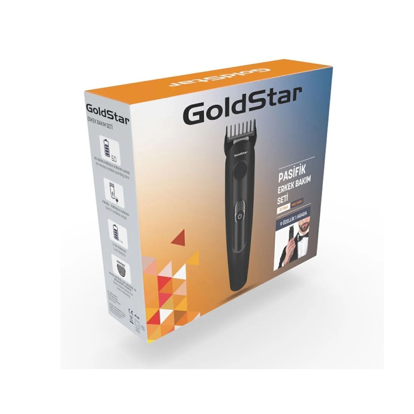 ماشین اصلاح موی سر و صورت گلد استار مدل GS-7004 -  - 5