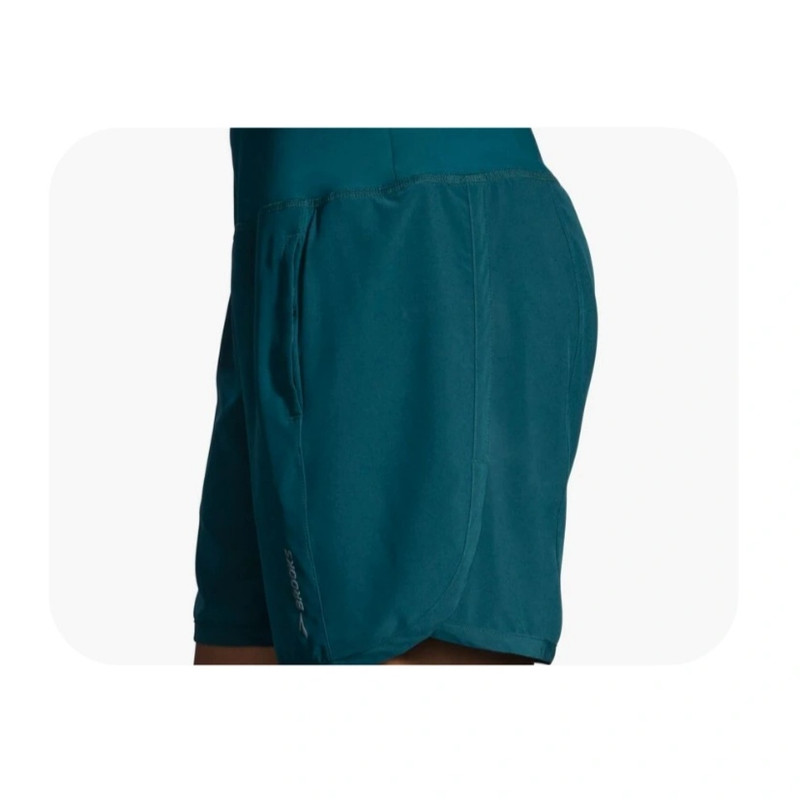 شلوارک ورزشی مردانه بروکس مدل BR 19797023 رنگ سبز