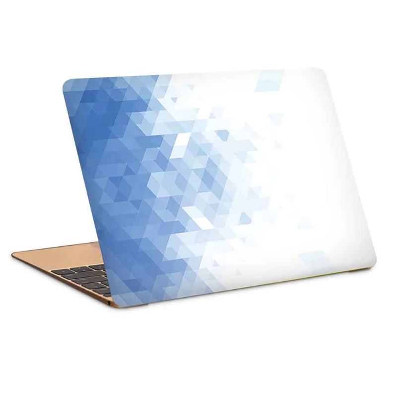 استیکر لپ تاپ طرح abstrato azul formas geometricasکد c-40مناسب برای لپ تاپ 15.6 اینچ