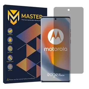 Master Resistant model privacy screen protector suitable for Motorola Edge 50 Fusion Mobile phone 