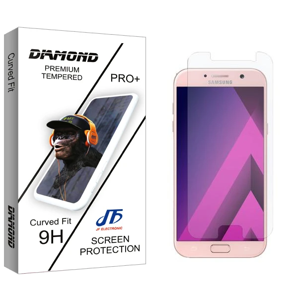محافظ صفحه نمایش جی اف مدل Diamond مناسب برای گوشی موبایل سامسونگ Galaxy A7 2017