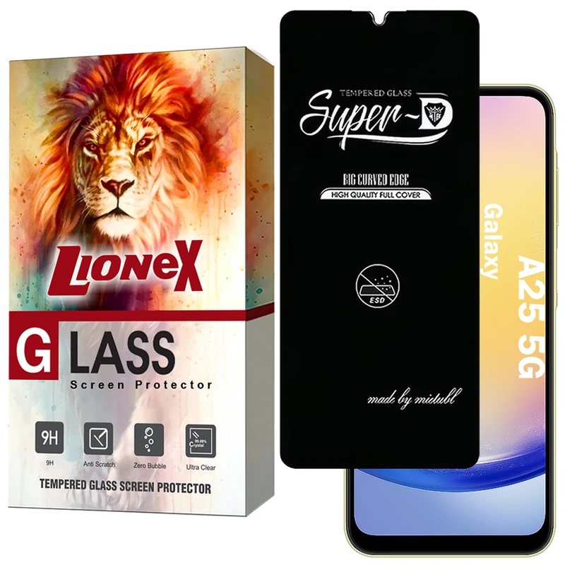 محافظ صفحه نمایش لایونکس مدل SUPERDNL مناسب برای گوشی موبایل سامسونگ Galaxy A25 5G