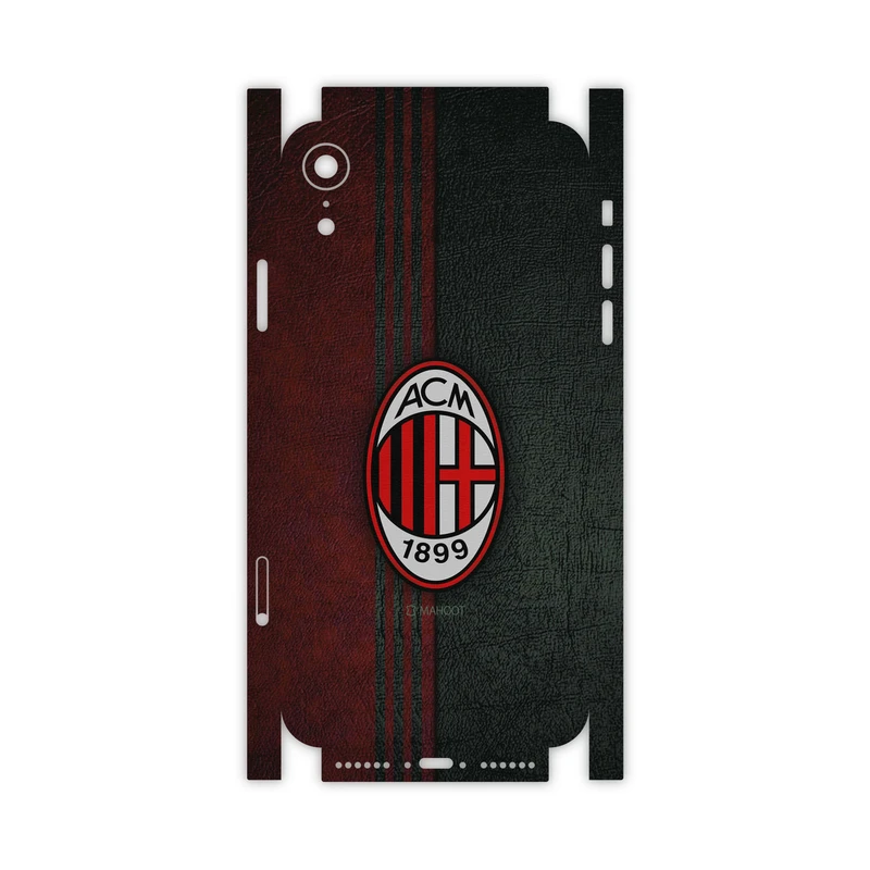 برچسب پوششی ماهوت مدل AC-Milan-FC-FullSkin مناسب برای گوشی موبایل اپل iPhone Xr