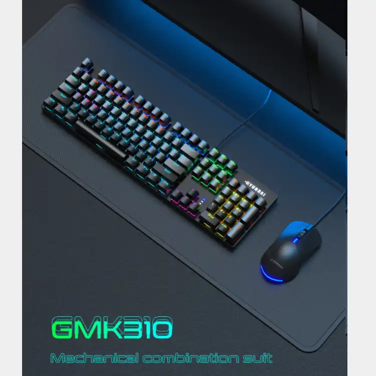 ماوس و کیبورد مخصوص بازی هیوندای مدل HY-GMK310