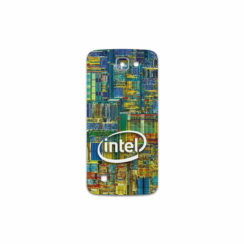 برچسب پوششی ماهوت مدل Intel Brand مناسب برای گوشی موبایل ال جی K4
