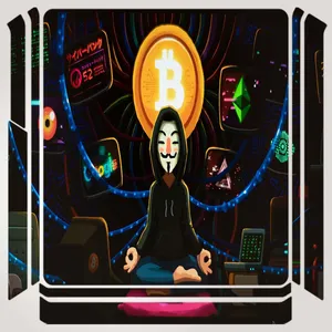 برچسب پلی استیشن ۴ مدل  bitcoin monk  کد PSS-314  