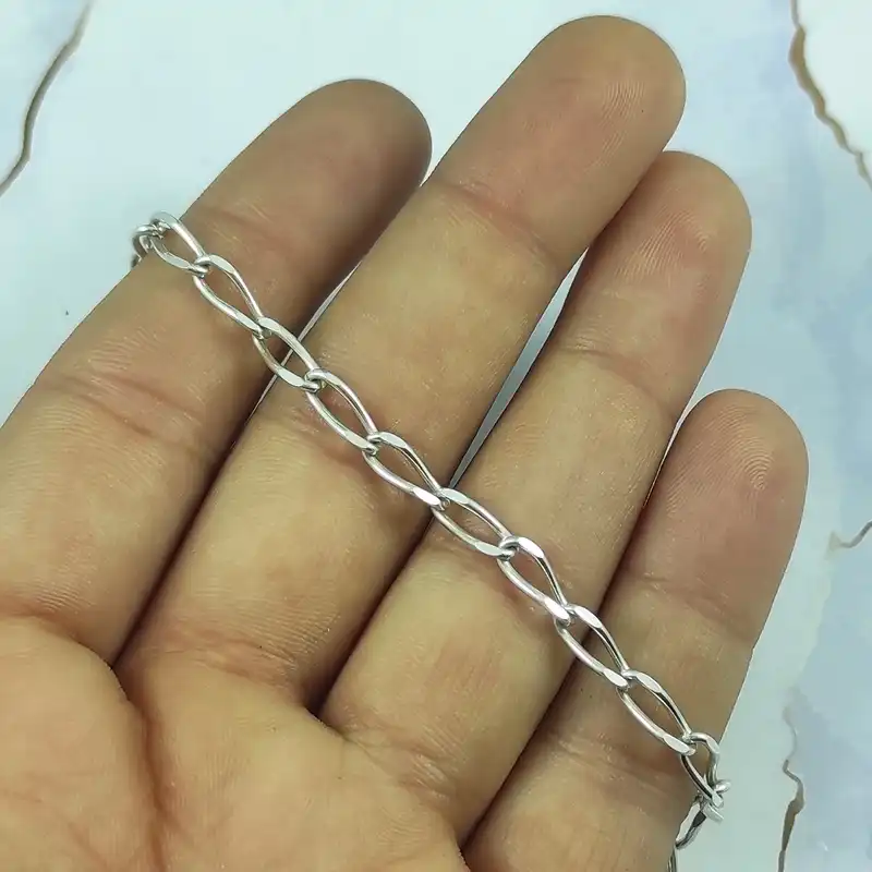 زنجیر نقره زنانه سلین کالا مدل کورب کد 8