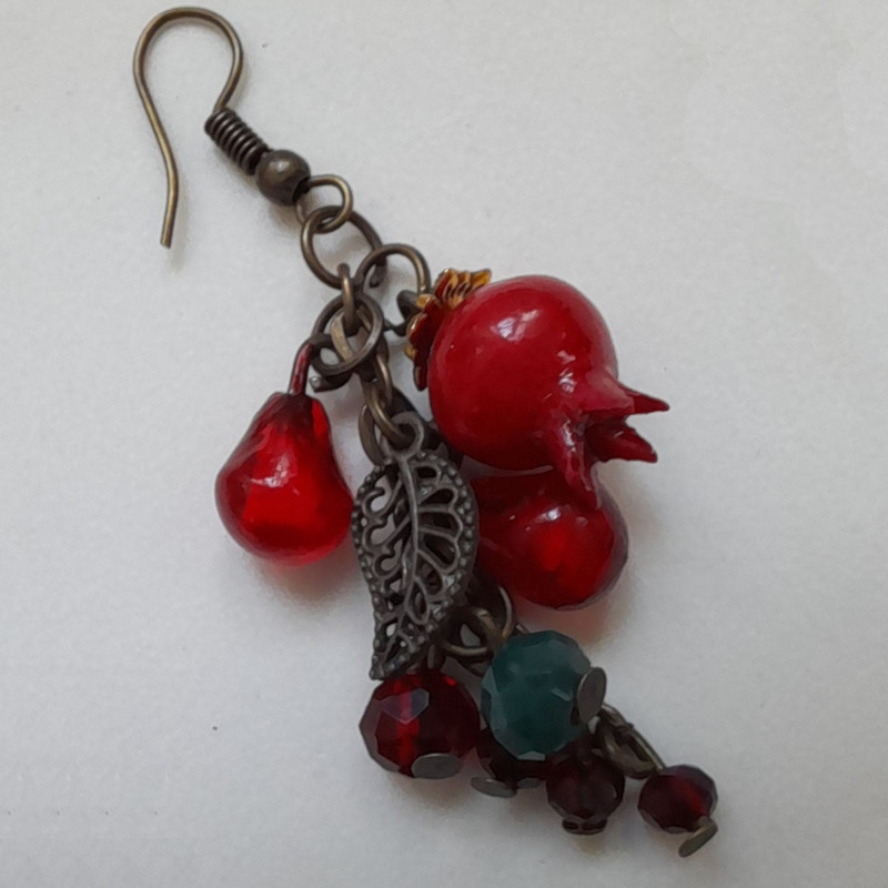 نیم ست زنانه مدل سینه ریز انار کد t.s.603120