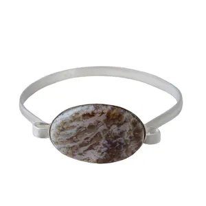 دستبند نقره زنانه بازرگانی میلادی کد DP_264