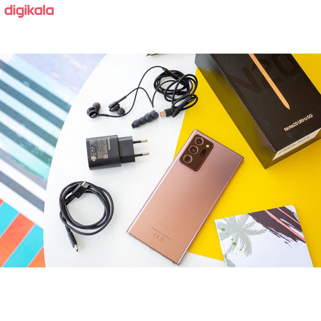 گوشی موبایل سامسونگ مدل Galaxy Note20 Ultra 5G SM-N986BZKWXSG دو سیم کارت ظرفیت 256 گیگابایت main 1 8