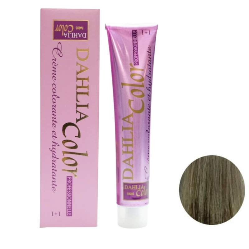 رنگ مو داهلیا مدل Paris شماره 10.11 حجم 100 میلی لیتر رنگ بلوند زیتونی پلاتینه