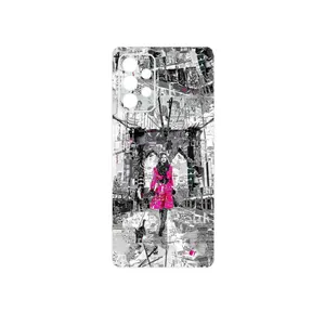 MAHOOT Collage of Catwalk Bridge Cover Sticker for Samsung Galaxy A53 5G