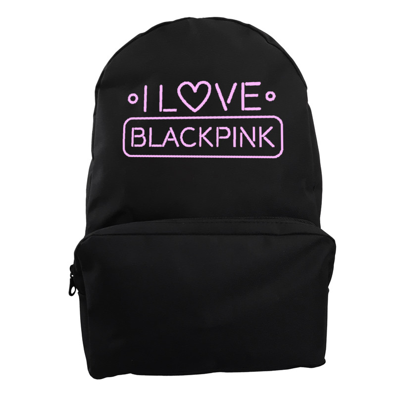 کوله پشتی مدل گروه موسیقی Black Pink کد KP-652