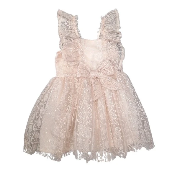 پیراهن بدون آستین یقه گرد دخترانه کومینو مدل ۳۴۰۰