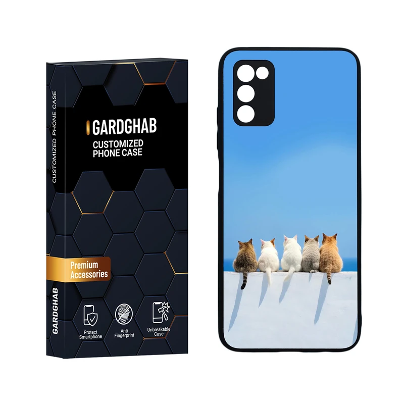 کاور گارد قاب مدل هنری مناسب برای گوشی موبایل سامسونگ Galaxy A03s