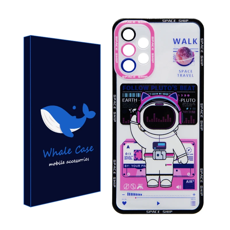 کاور وال کیس مدل Cat Walk مناسب برای گوشی موبایل سامسونگ Galaxy A13 4G