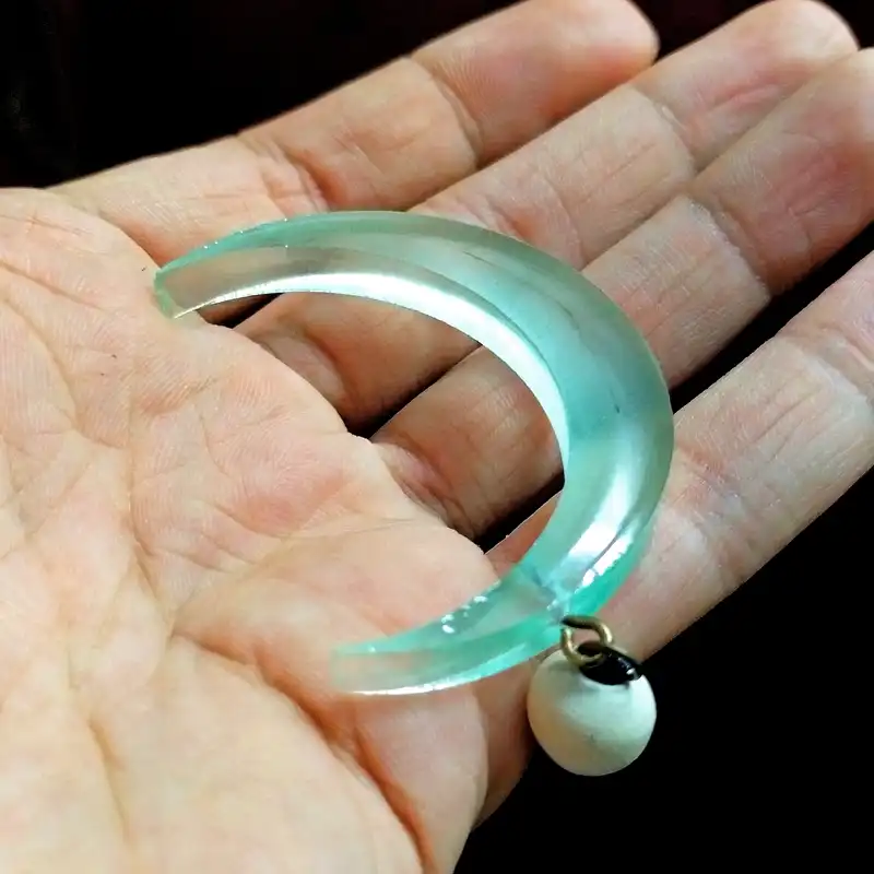 گردنبند مدل ماه شب تاب