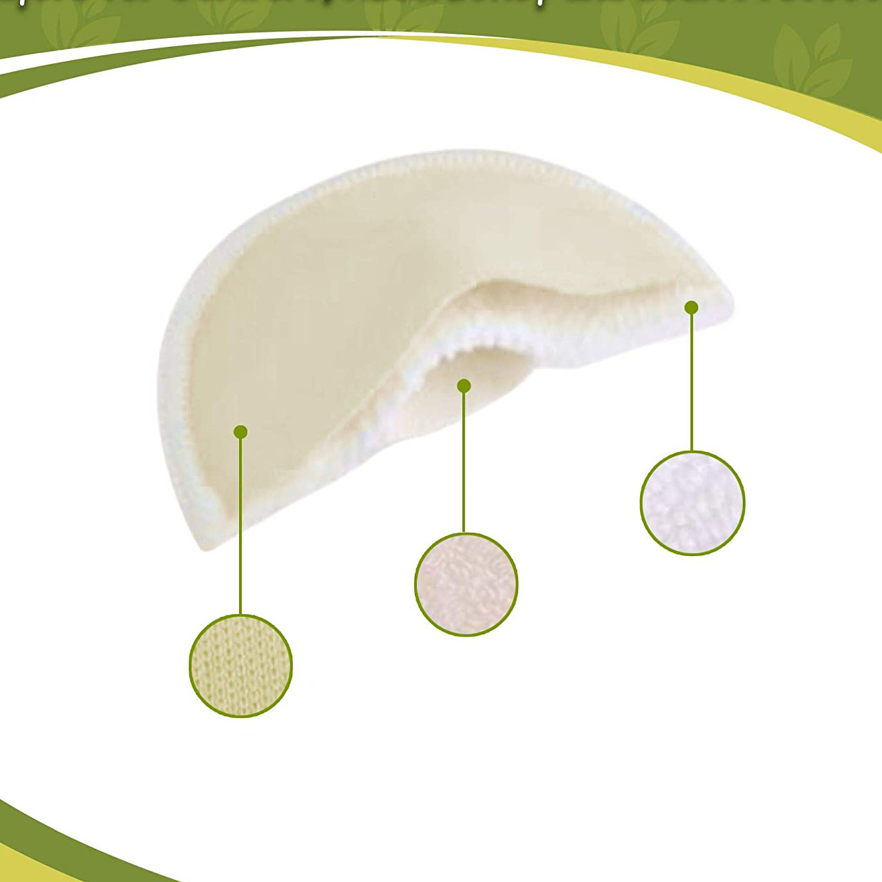 پد سینه هیاهو مدل kidocare بسته 4 عددی