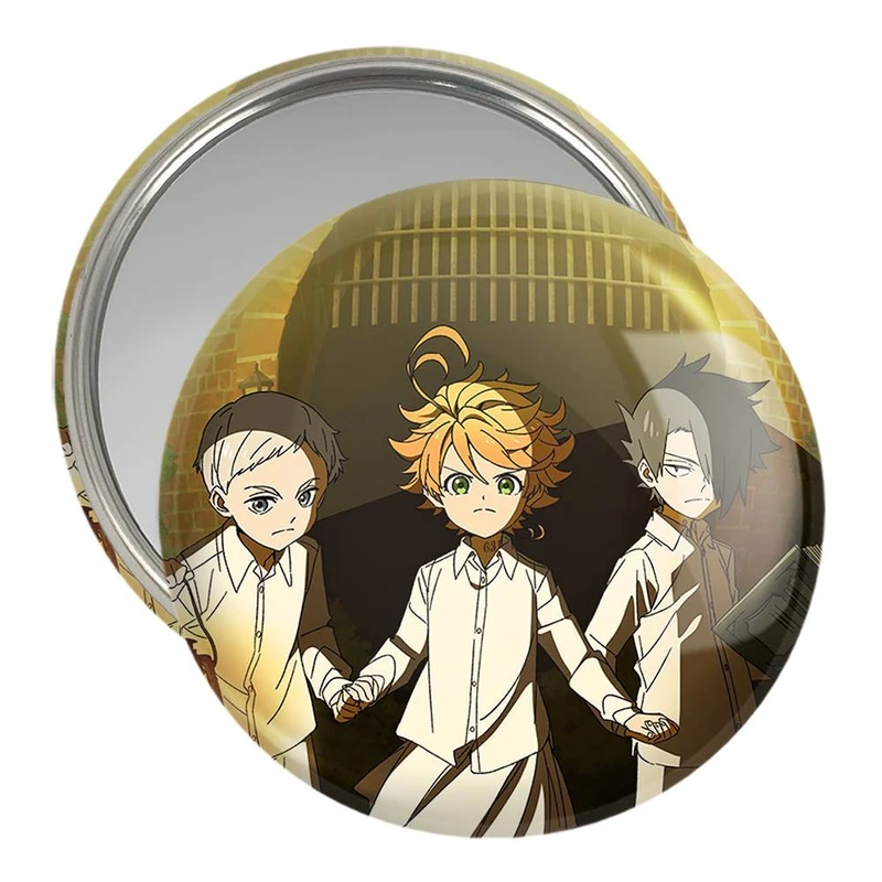 آینه جیبی خندالو مدل ری و اما و نورمن انیمه ناکجاآباد موعود  کد 12734