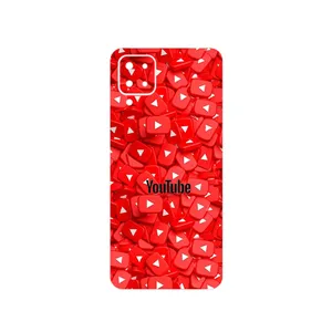 MAHOOT Youtube Cover Sticker for Samsung Galaxy M12