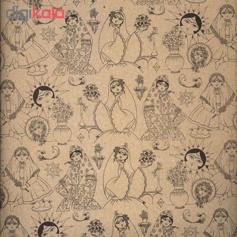 کاغذ کادو کرافت طرح خاتون کد 273 بسته 5 عددی کاغذ کادو کرافت طرح خاتون کد 273 بسته 5 عددی
