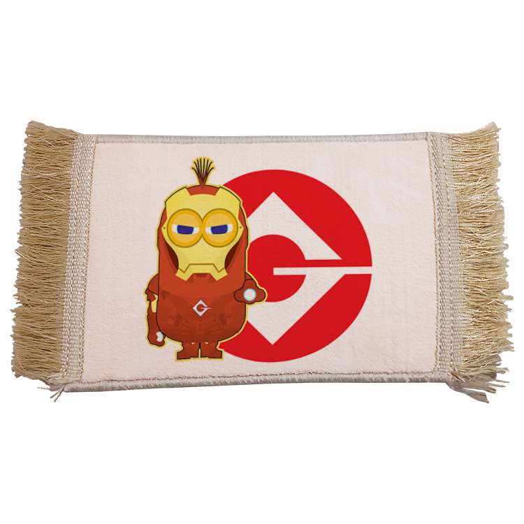 فرش ماشینی دیوارکوب مدل مینیون کد 83