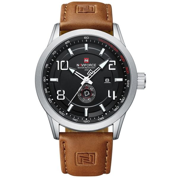 ساعت مچی عقربهای مردانه نیوی فورس مدل NF9229 SWLBN