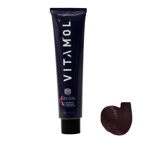   کیت رنگ مو ویتامول سری Variation شماره 005 حجم 120 میلی لیتر رنگ بنفش