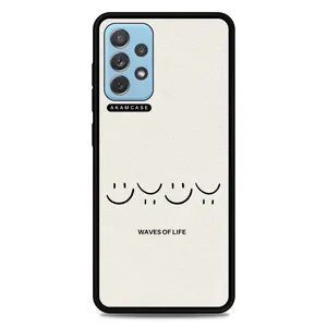 AKAM AMC-WSGA72-QOUTES10 Cover For Samsung Galaxy A72