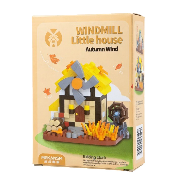  ساختنی 318 تکه مدل کلبه پاییزی کد 474