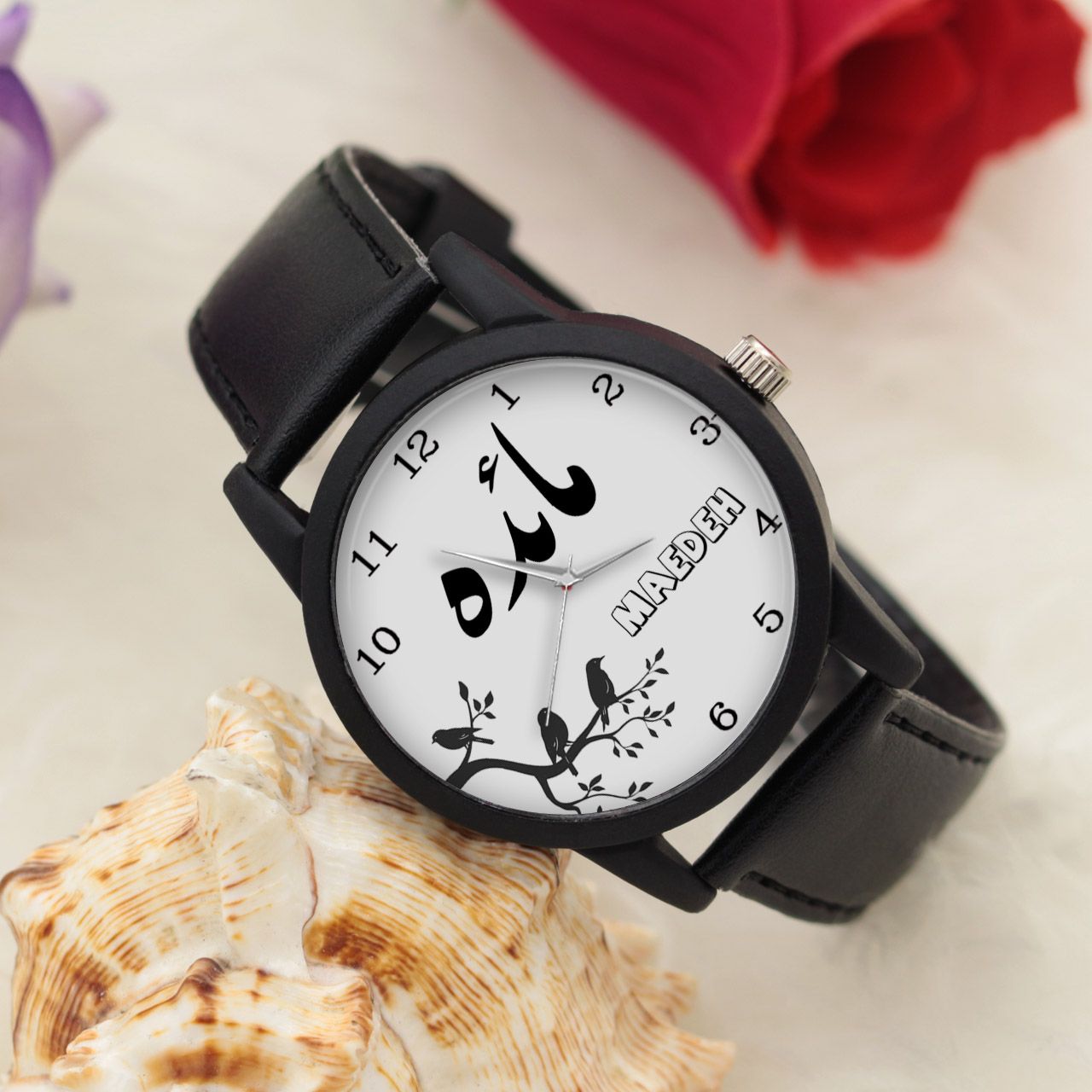 ساعت مچی عقربه ای زنانه طرح مائده کد LF3071 -  - 2