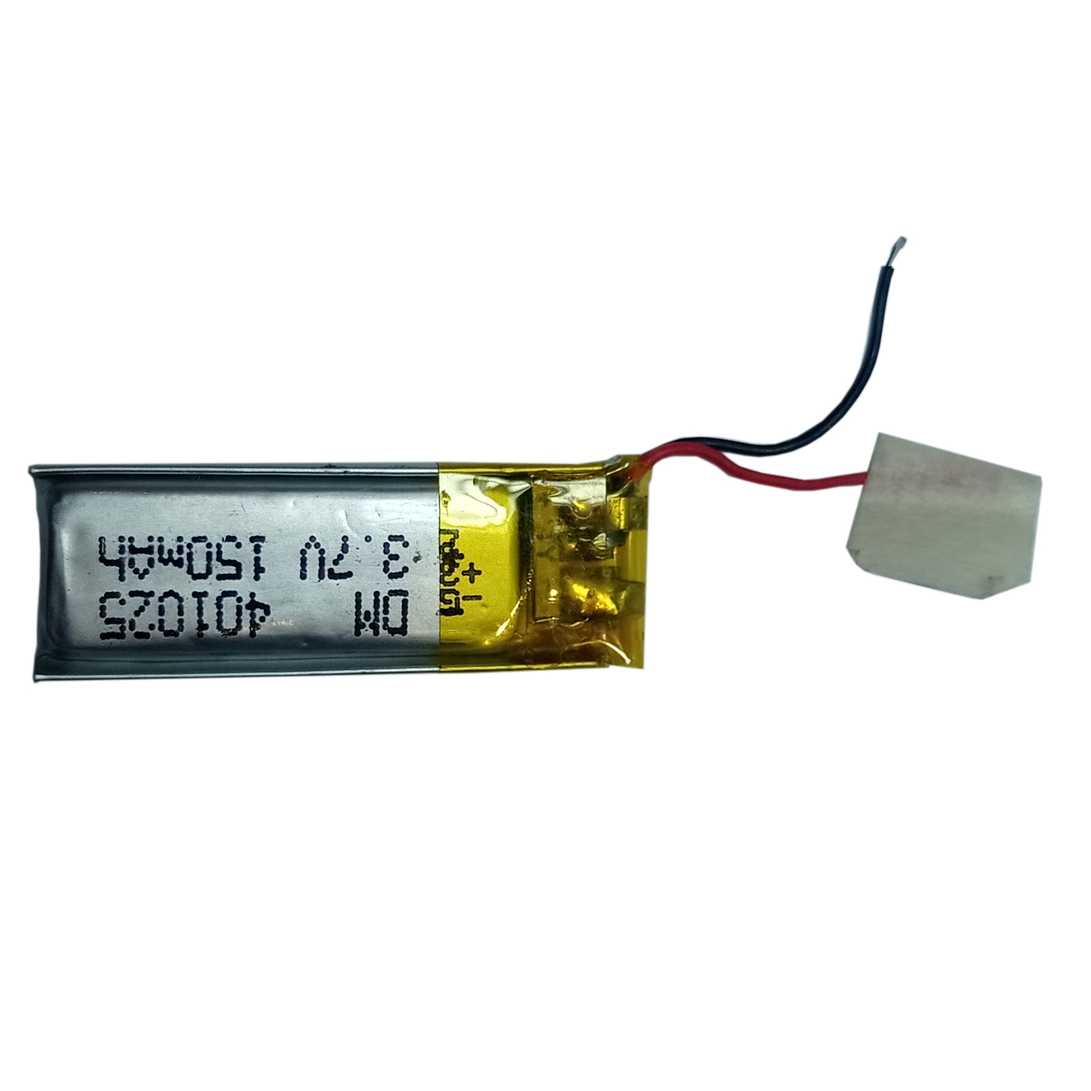 باتری لیتیوم پلیمر مدل 401025 ظرفیت 150 میلی آمپر ساعت
