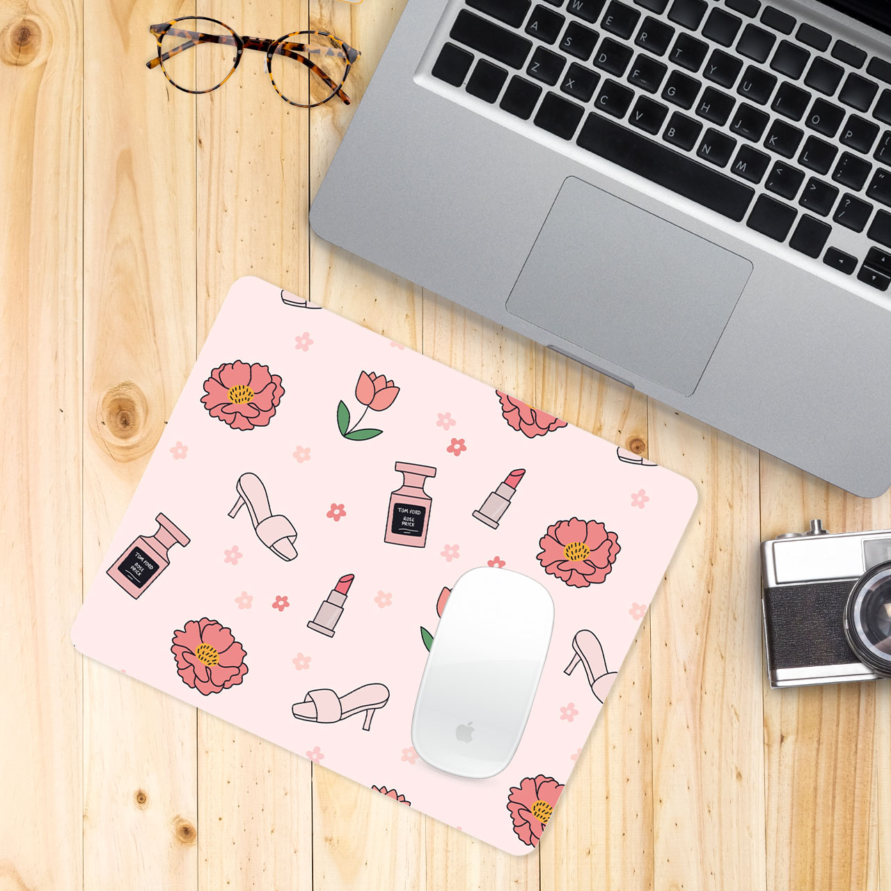 ماوس پد طرح دخترانه مدل W343