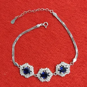 دستبند نقره زنانه سلین کالا مدل یاقوت ce-As20