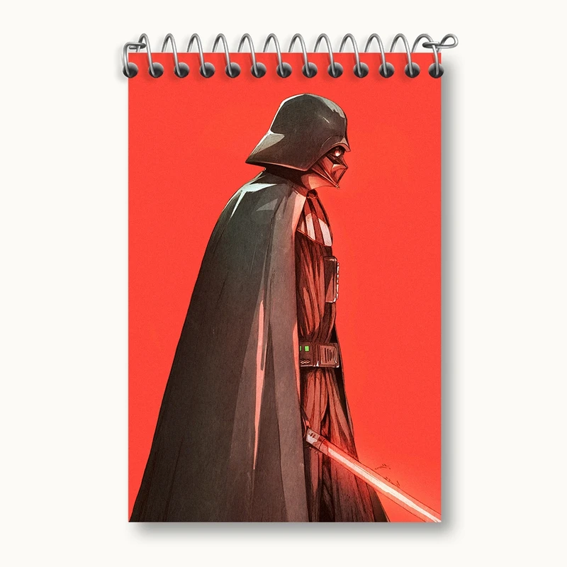 دفتر یادداشت 50 برگ خندالو مدل جنگ ستارگان (Star Wars) کد F1780