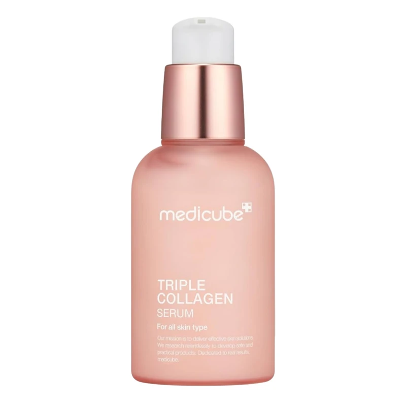 سرم‌ پوست جوانساز و ضد چروک مدیکیوب مدل کلاژن مناسب برای انواع پوست حجم ۵۵ میلی لیتر