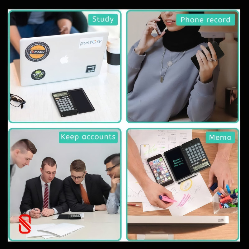 ماشین حساب و نت بوک اسلیکتو مدل CalcBook
