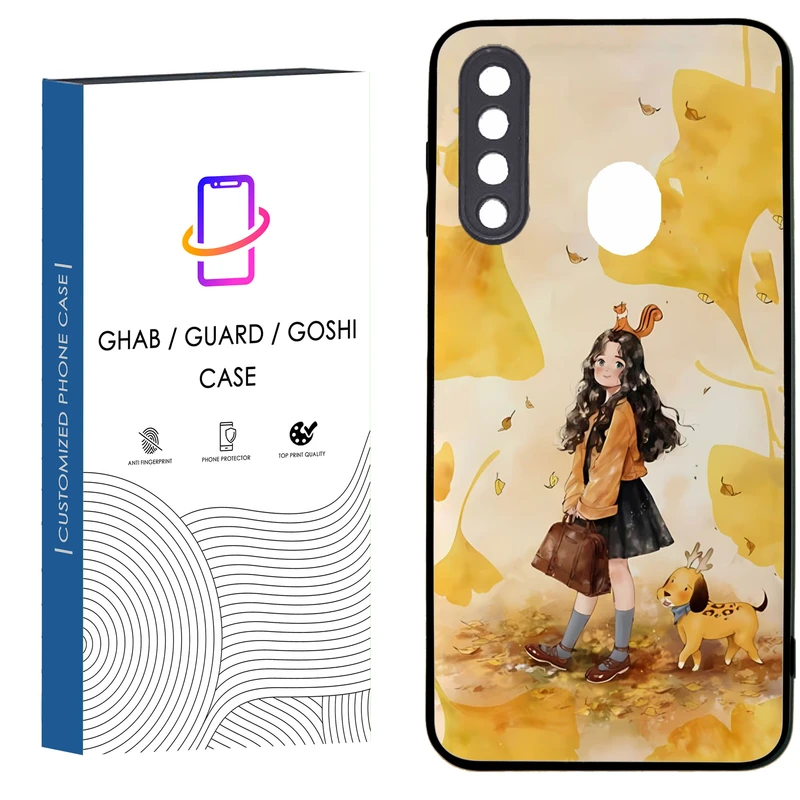 کاور قاب گارد گوشی طرح دخترانه کد 53 - TPU مناسب برای گوشی موبایل سامسونگ Galaxy A20S