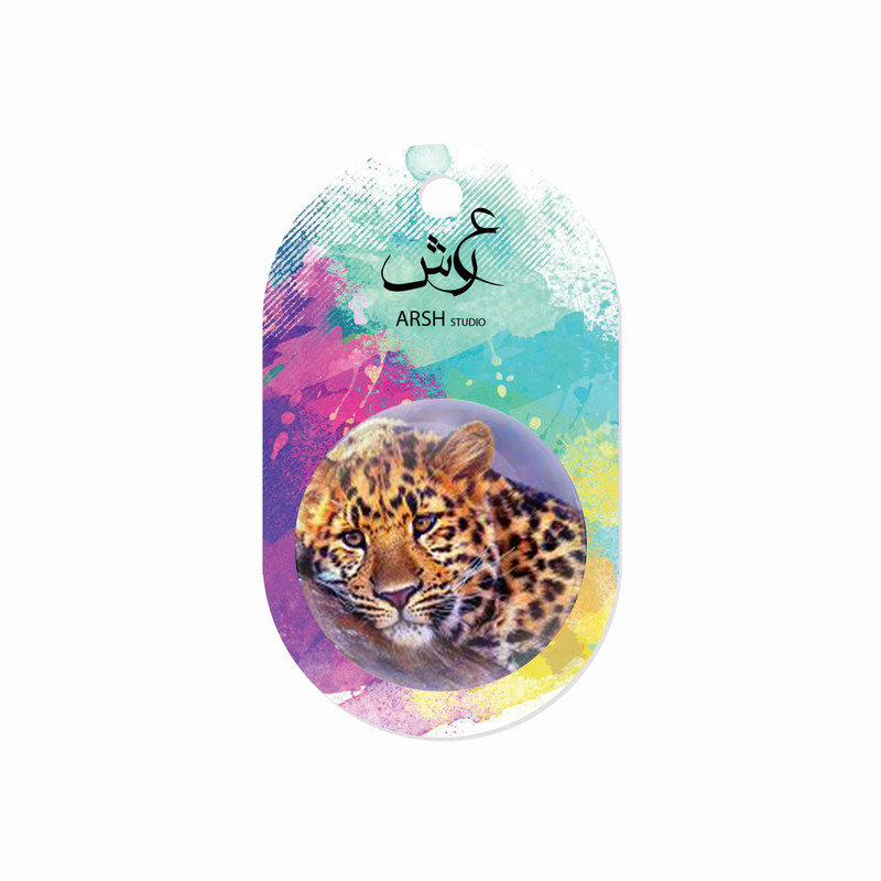 مگنت عرش طرح حیوان پلنگ کد Asm4458