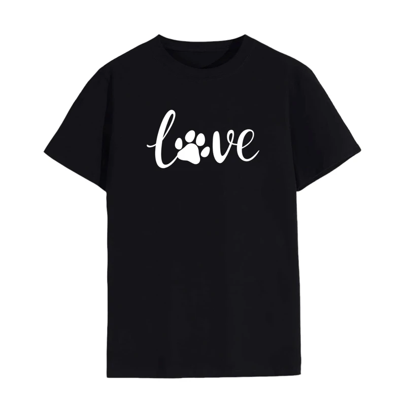 تی شرت لانگ آستین کوتاه زنانه مدل سگ کد 4