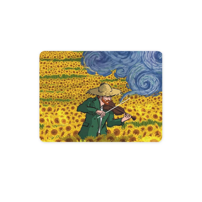 ماوس پد ترمه طراحان ایده مدل پترن ون گوگ کد strm1038