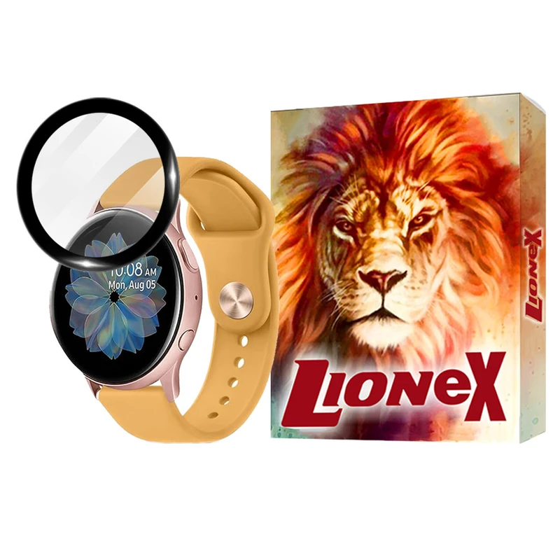محافظ صفحه نمایش لایونکس مدل PMMAWL مناسب برای ساعت هوشمند سامسونگ Active 2 40 mm
