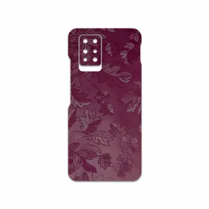 MAHOOT Red-Wildflower Cover Sticker for Infinix Note 10 Pro